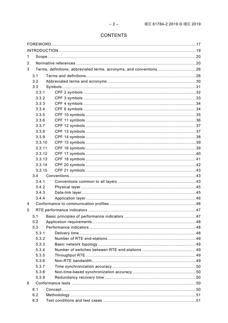 IEC 61784-2:2019 IEC 61784-2:2019 - Industrial communication networks - Profiles - Part 2: Additional fieldbus profiles for real-time networks based on ISO/IEC/IEEE 8802-3
Released:4/10/2019 - Page 4 preview