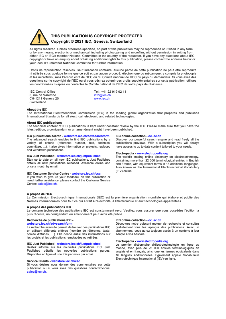 IEC 61784-3:2021 IEC 61784-3:2021 - Industrial communication networks - Profiles - Part 3: Functional safety fieldbuses - General rules and profile definitions
Released:2/16/2021 - Page 2 preview