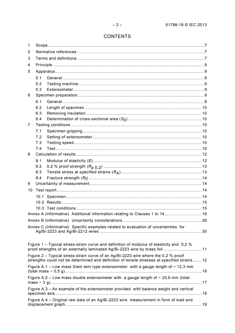 IEC 61788-18:2013 IEC 61788-18:2013 - Superconductivity - Part 18: Mechanical properties measurement - Room temperature tensile test of Ag- and/or Ag alloy-sheathed Bi-2223 and Bi-2212 composite superconductors
Released:9/12/2013 - Page 4 preview
