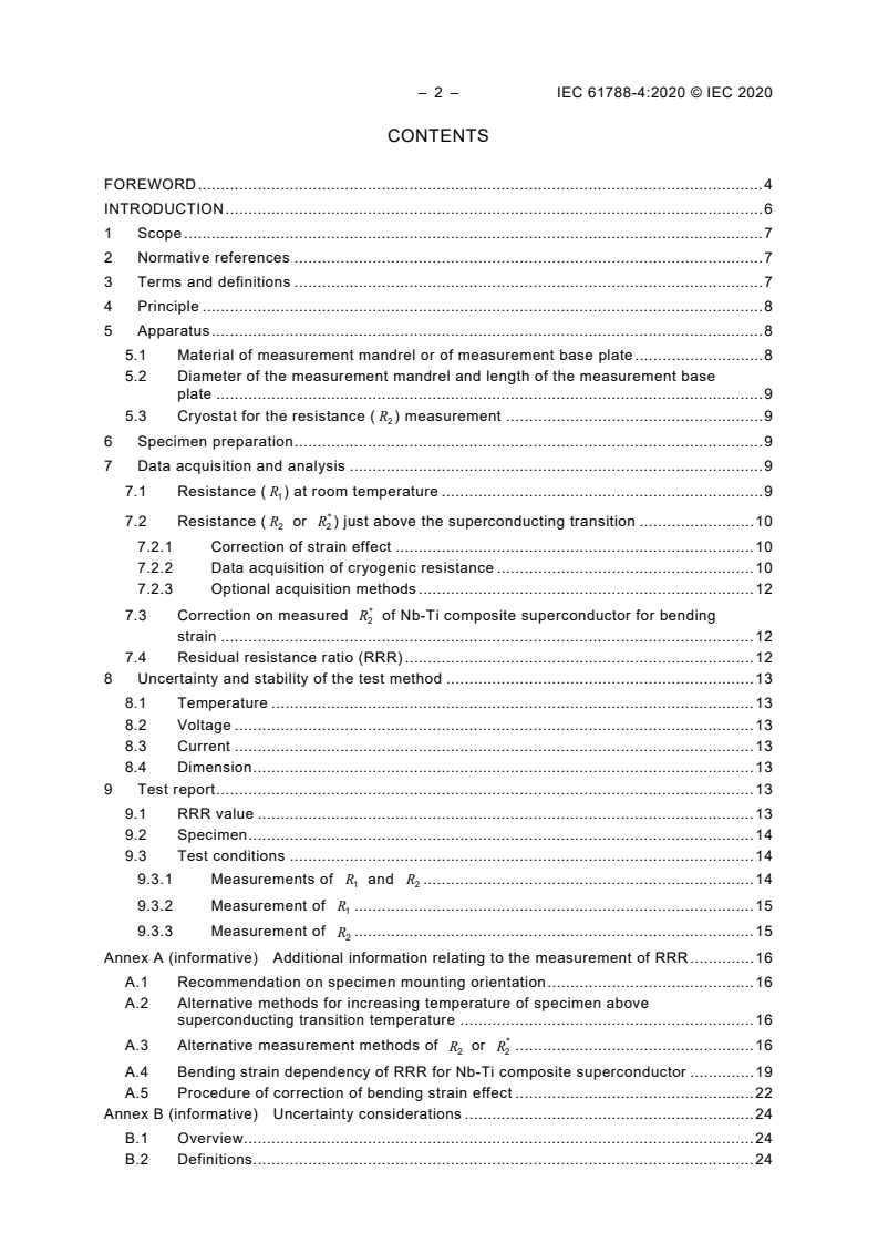 IEC 61788-4:2020 IEC 61788-4:2020 - Superconductivity - Part 4: Residual resistance ratio measurement - Residual resistance ratio of Nb-Ti and Nb<sub>3</sub>Sn composite superconductors
Released:3/20/2020 - Page 4 preview