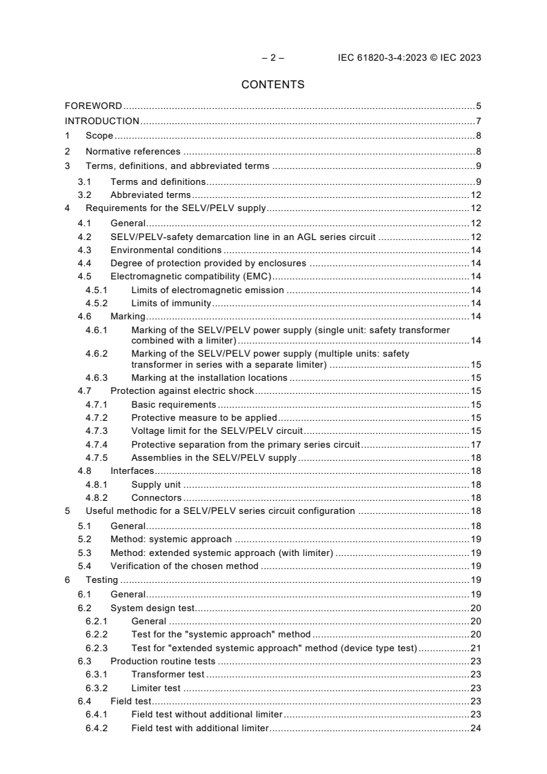 IEC 61820-3-4:2023 IEC 61820-3-4:2023 - Electrical installations for lighting and beaconing of aerodromes - Part 3-4: Safety secondary circuits in series circuits - General safety requirements
Released:5/11/2023 - Page 4 preview