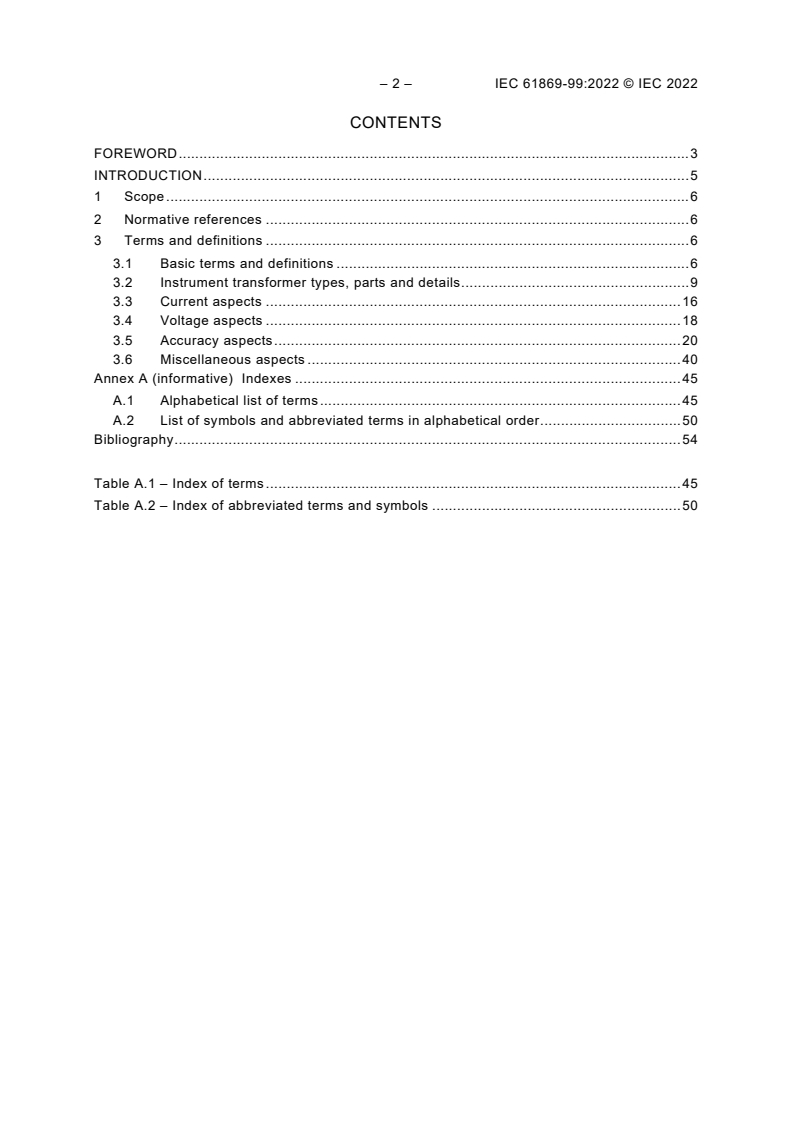 IEC 61869-99:2022 IEC 61869-99:2022 - Instrument transformers - Part 99: Glossary
Released:11/8/2022 - Page 4 preview