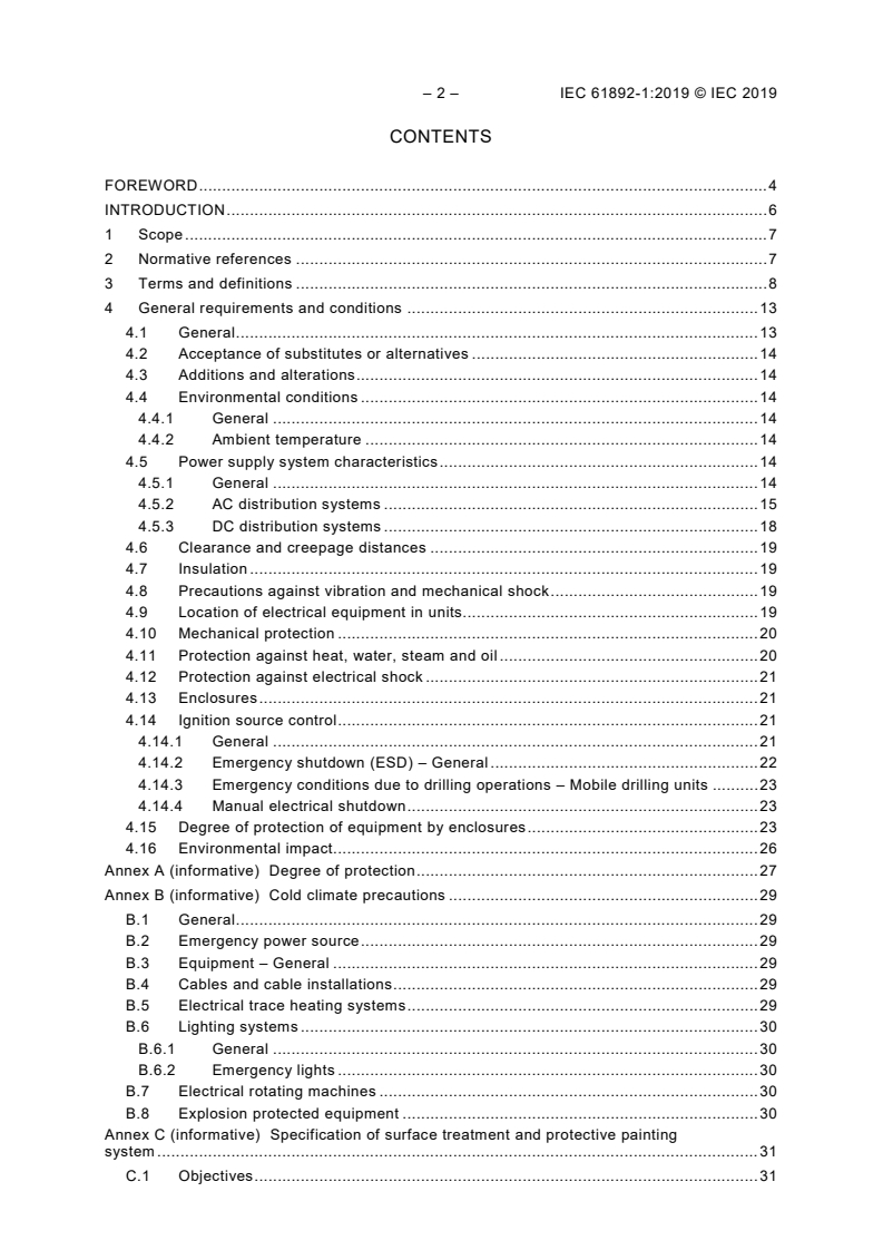 IEC 61892-1:2019 IEC 61892-1:2019 - Mobile and fixed offshore units - Electrical installations - Part 1: General requirements and conditions
Released:4/9/2019 - Page 4 preview