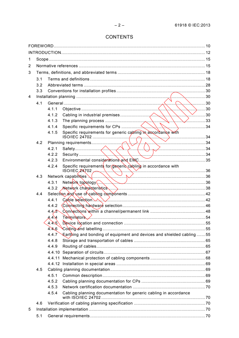 IEC 61918:2013 IEC 61918:2013 - Industrial communication networks - Installation of communication networks in industrial premises
Released:8/28/2013 - Page 4 preview