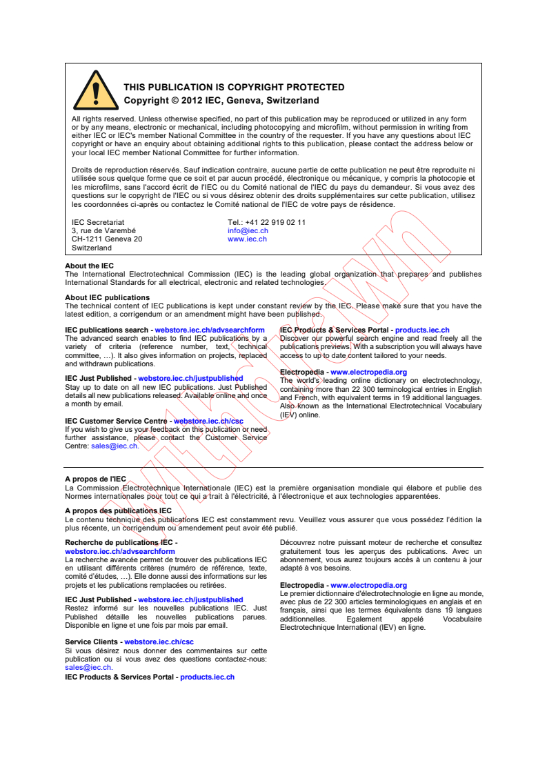 IEC 61924-2:2012 IEC 61924-2:2012 - Maritime navigation and radiocommunication equipment and systems - Integrated navigation systems - Part 2: Modular structure for INS - Operational and performance requirements, methods of testing and required test results
Released:12/5/2012 - Page 2 preview