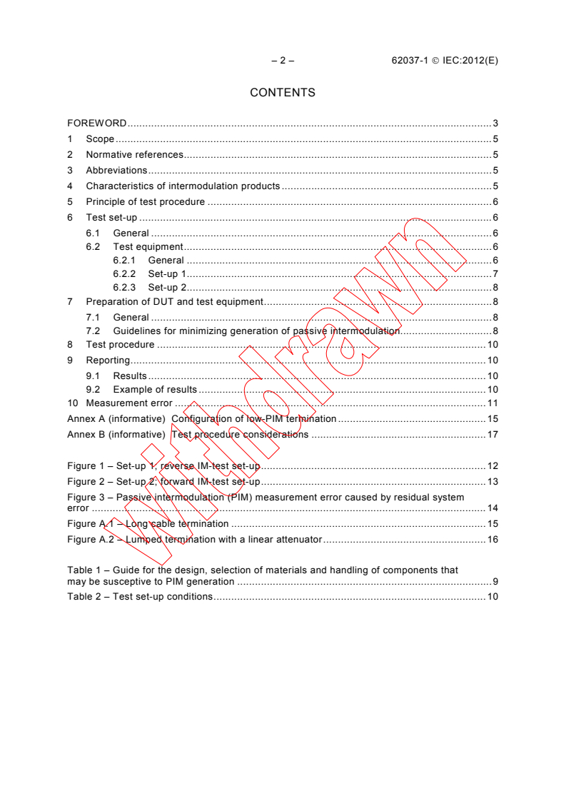 IEC 62037-1:2012 IEC 62037-1:2012 - Passive RF and microwave devices, intermodulation level measurement - Part 1: General requirements and measuring methods
Released:5/29/2012 - Page 4 preview