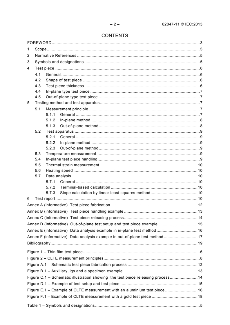 IEC 62047-11:2013 IEC 62047-11:2013 - Semiconductor devices - Micro-electromechanical devices - Part 11: Test method for coefficients of linear thermal expansion of free-standing materials for micro-electromechanical systems
Released:7/17/2013 - Page 4 preview