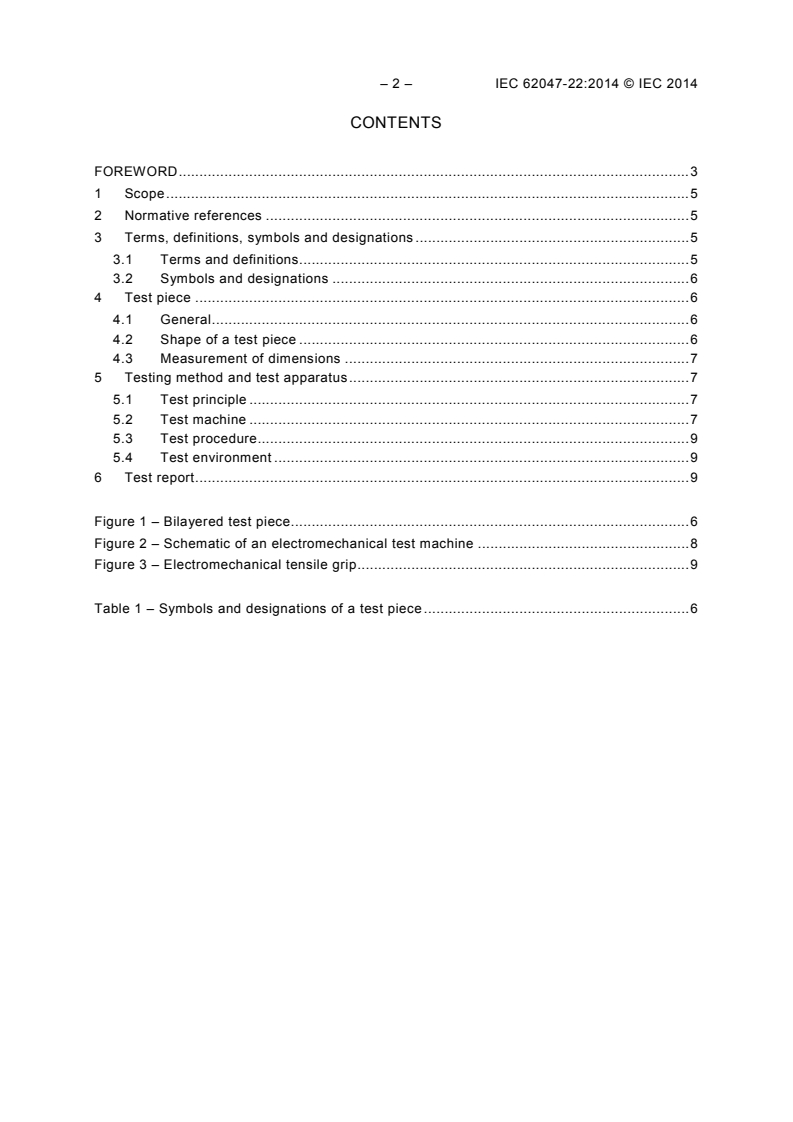IEC 62047-22:2014 IEC 62047-22:2014 - Semiconductor devices - Micro-electromechanical devices - Part 22: Electromechanical tensile test method for conductive thin films on flexible substrates
Released:6/19/2014 - Page 4 preview