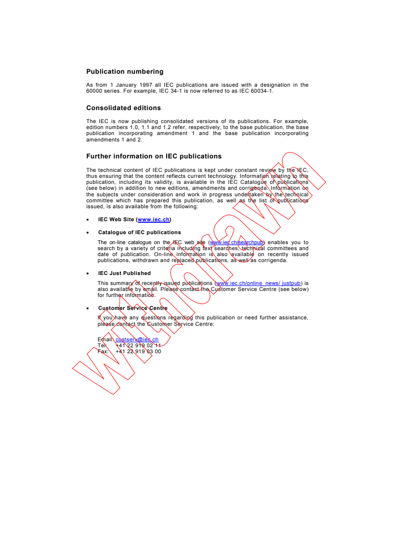 IEC 62053-21:2003 IEC 62053-21:2003 - Electricity metering equipment (a.c.) - Particular requirements - Part 21: Static meters for active energy (classes 1 and 2)
Released:1/28/2003 - Page 2 preview