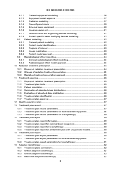 IEC 62083:2025 - Medical device software - Requirements for the safety of radiotherapy treatment planning systems
Released:9. 12. 2025
Isbn:9782832709146 - Page 4 preview