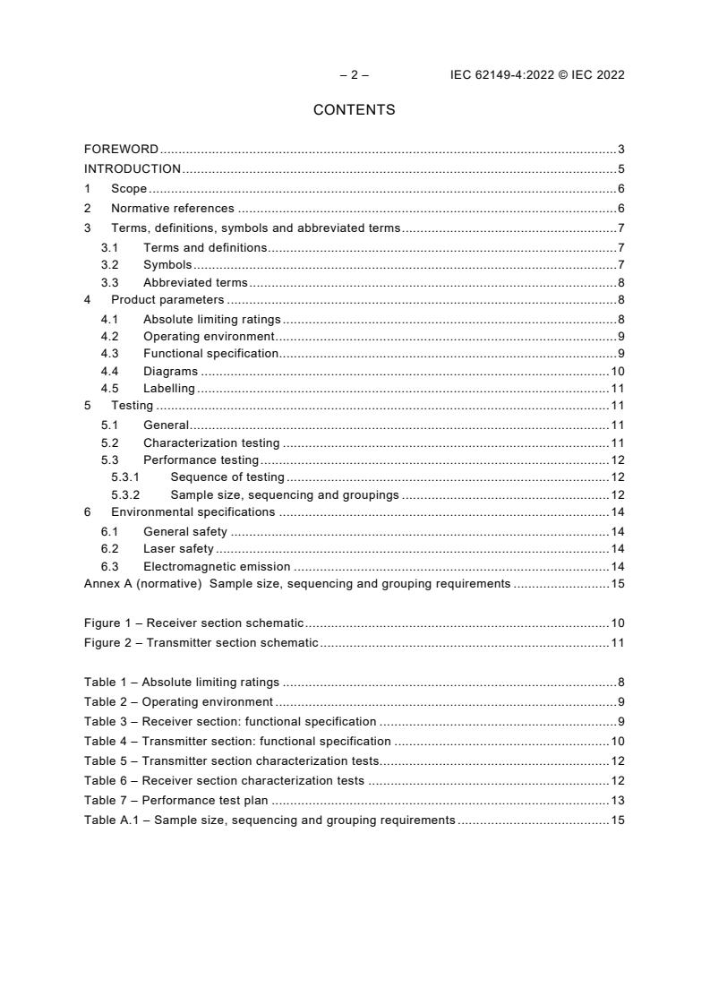 IEC 62149-4:2022 IEC 62149-4:2022 - Fibre optic active components and devices - Performance standards - Part 4: 1 300 nm fibre optic transceivers for Gigabit Ethernet application
Released:12/16/2022 - Page 4 preview