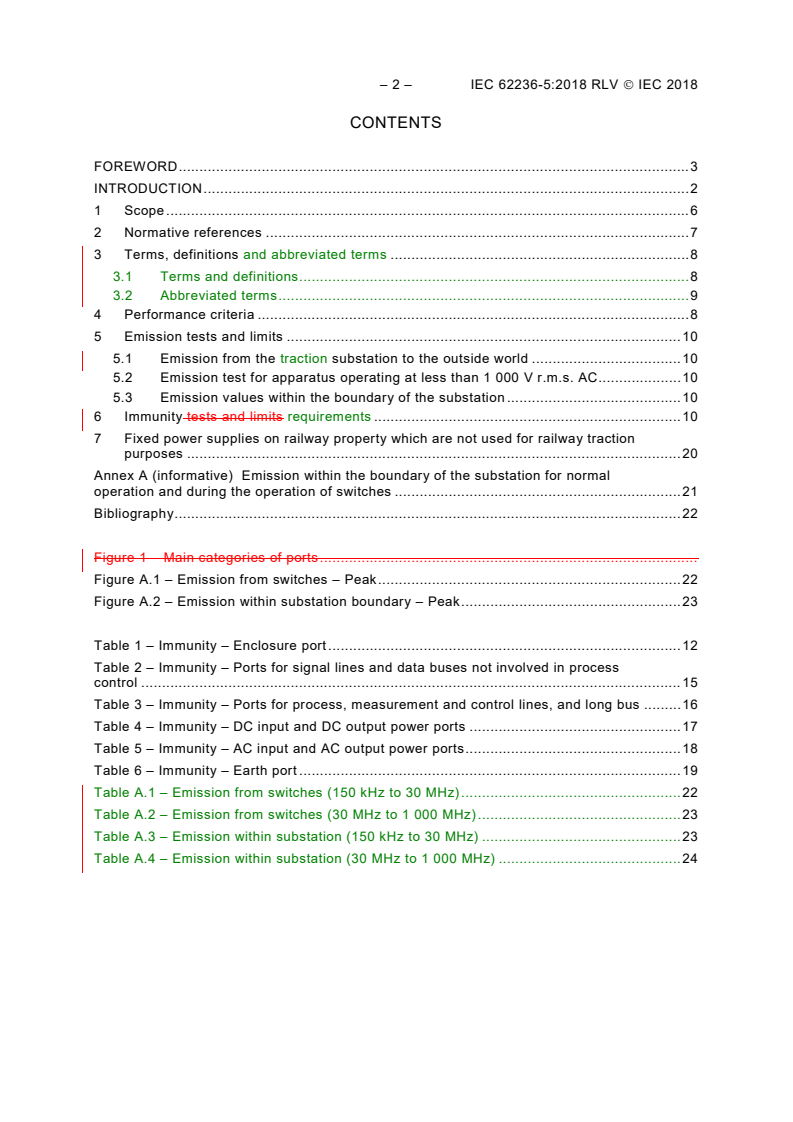 IEC 62236-5:2018 IEC 62236-5:2018 RLV - Railway applications - Electromagnetic compatibility - Part 5: Emission and immunity of fixed power supply installations and apparatus
Released:2/15/2018 - Page 4 preview