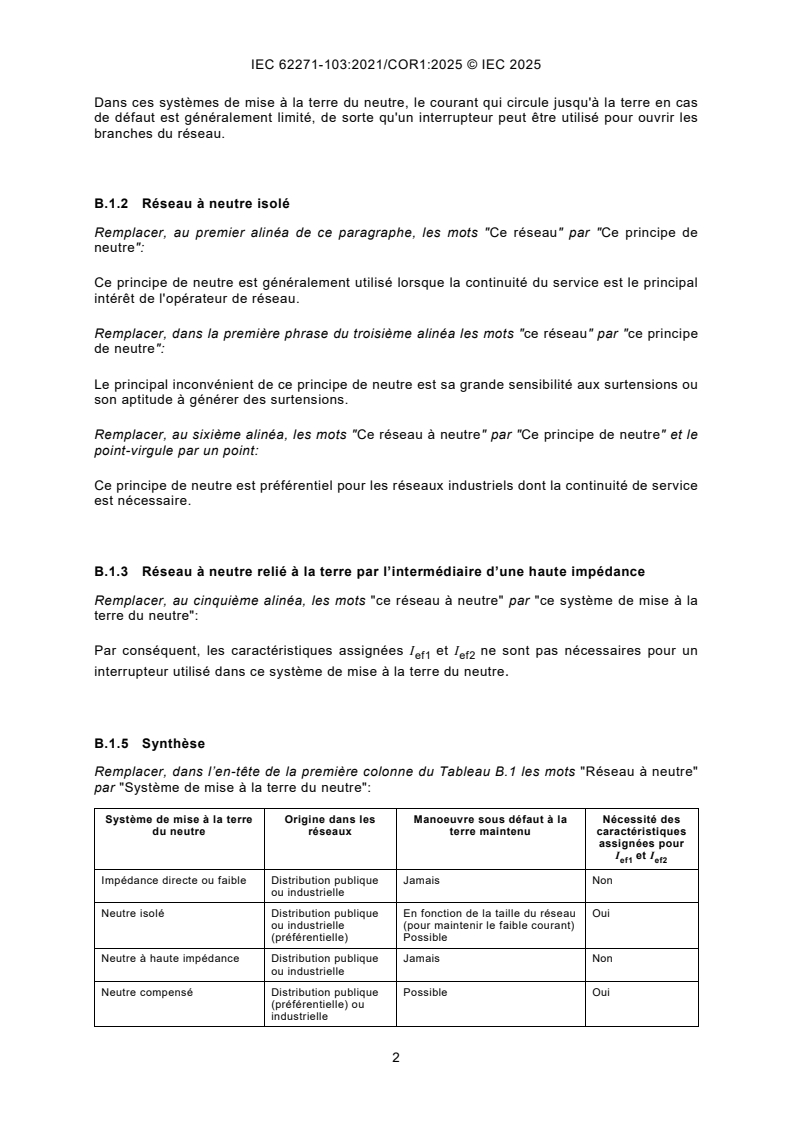 IEC 62271-103:2021/COR1:2025 - Corrigendum 1 - High-voltage switchgear and controlgear - Part 103: Alternating current switches for rated voltages above 1 kV up to and including 52 kV
Released:16. 07. 2025