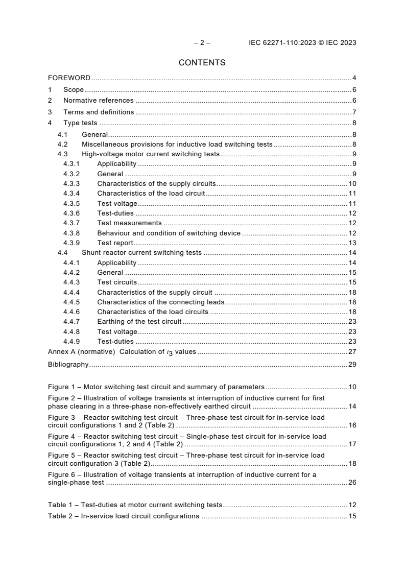 IEC 62271-110:2023 IEC 62271-110:2023 - High-voltage switchgear and controlgear - Part 110: Inductive load switching
Released:3/16/2023 - Page 4 preview