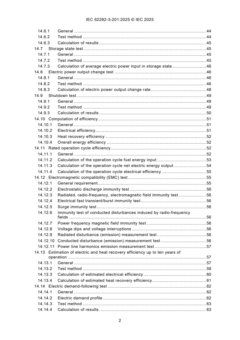 IEC 62282-3-201:2025 IEC 62282-3-201:2025 - Fuel cell technologies - Part 3-201: Stationary fuel cell power systems - Performance test methods for small fuel cell power systems/25/2025 - Page 4 preview
