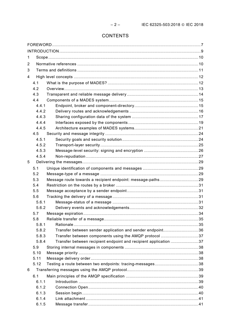 IEC 62325-503:2018 IEC 62325-503:2018 - Framework for energy market communications - Part 503: Market data exchanges guidelines for the IEC 62325-351 profile
Released:7/26/2018 - Page 4 preview