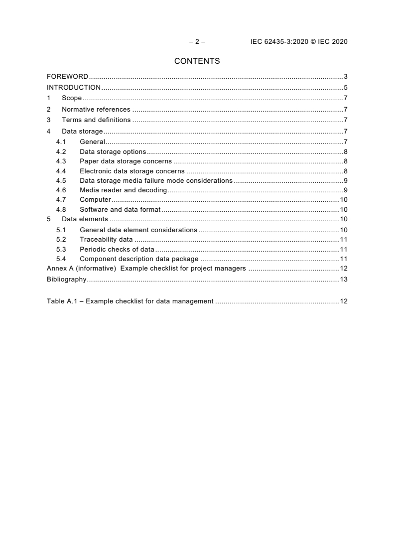IEC 62435-3:2020 IEC 62435-3:2020 - Electronic components - Long-term storage of electronic semiconductor devices - Part 3: Data
Released:2/18/2020 - Page 4 preview