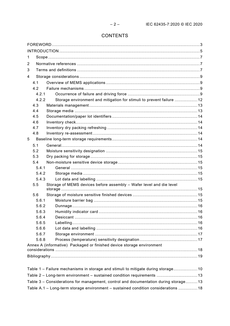 IEC 62435-7:2020 IEC 62435-7:2020 - Electronic components - Long-term storage of electronic semiconductor devices - Part 7: Micro-electromechanical devices
Released:12/4/2020 - Page 4 preview