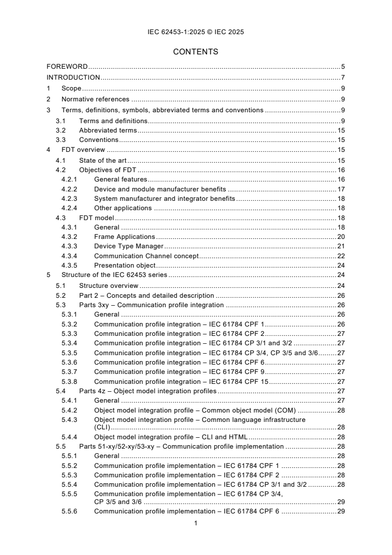IEC 62453-1:2025 IEC 62453-1:2025 - Field device tool (FDT) interface specification - Part 1: Overview and guidance
Released:8/12/2025
Isbn:9782832705827 - Page 3 preview