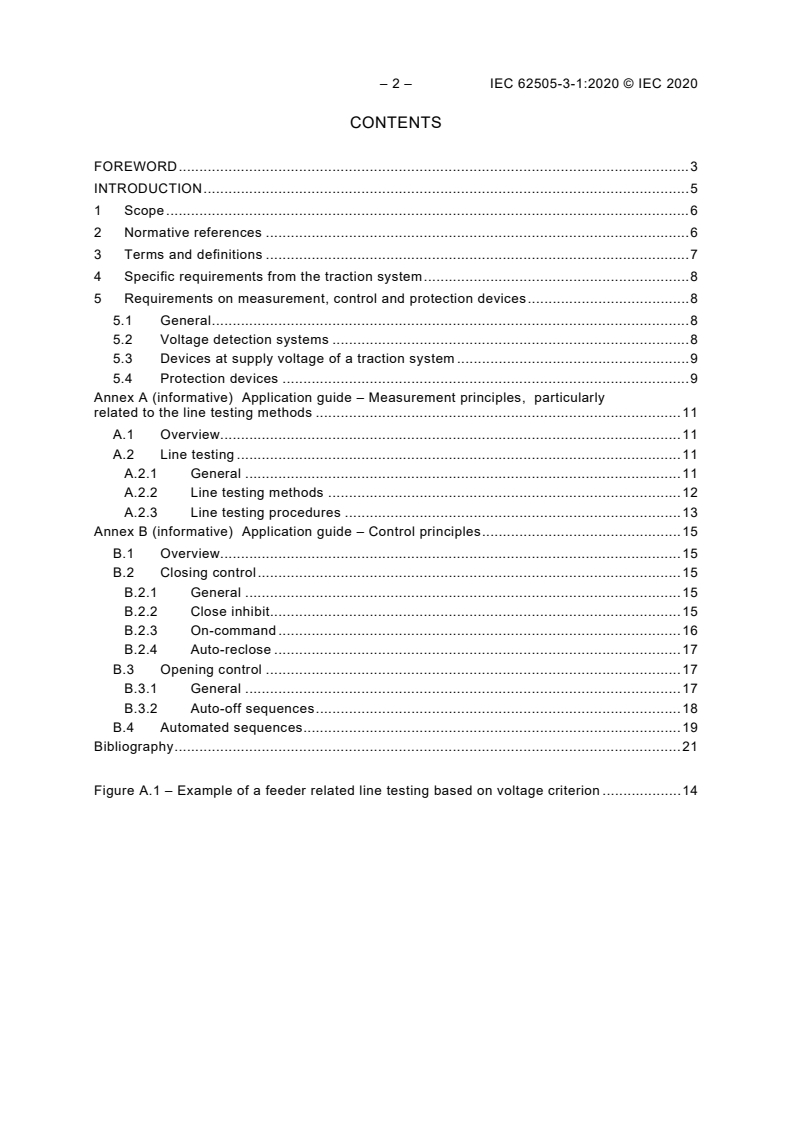 IEC 62505-3-1:2020 IEC 62505-3-1:2020 - Railway applications - Fixed installations - Particular requirements for AC switchgear - Part 3-1: Measurement, control and protection devices for specific use in AC tractions systems - Devices
Released:3/11/2020 - Page 4 preview