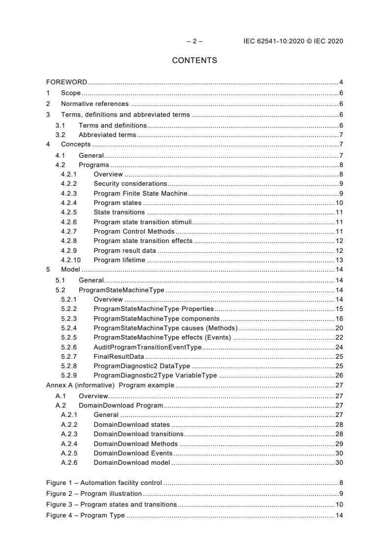 IEC 62541-10:2020 IEC 62541-10:2020 - OPC Unified Architecture - Part 10: Programs
Released:7/7/2020 - Page 4 preview