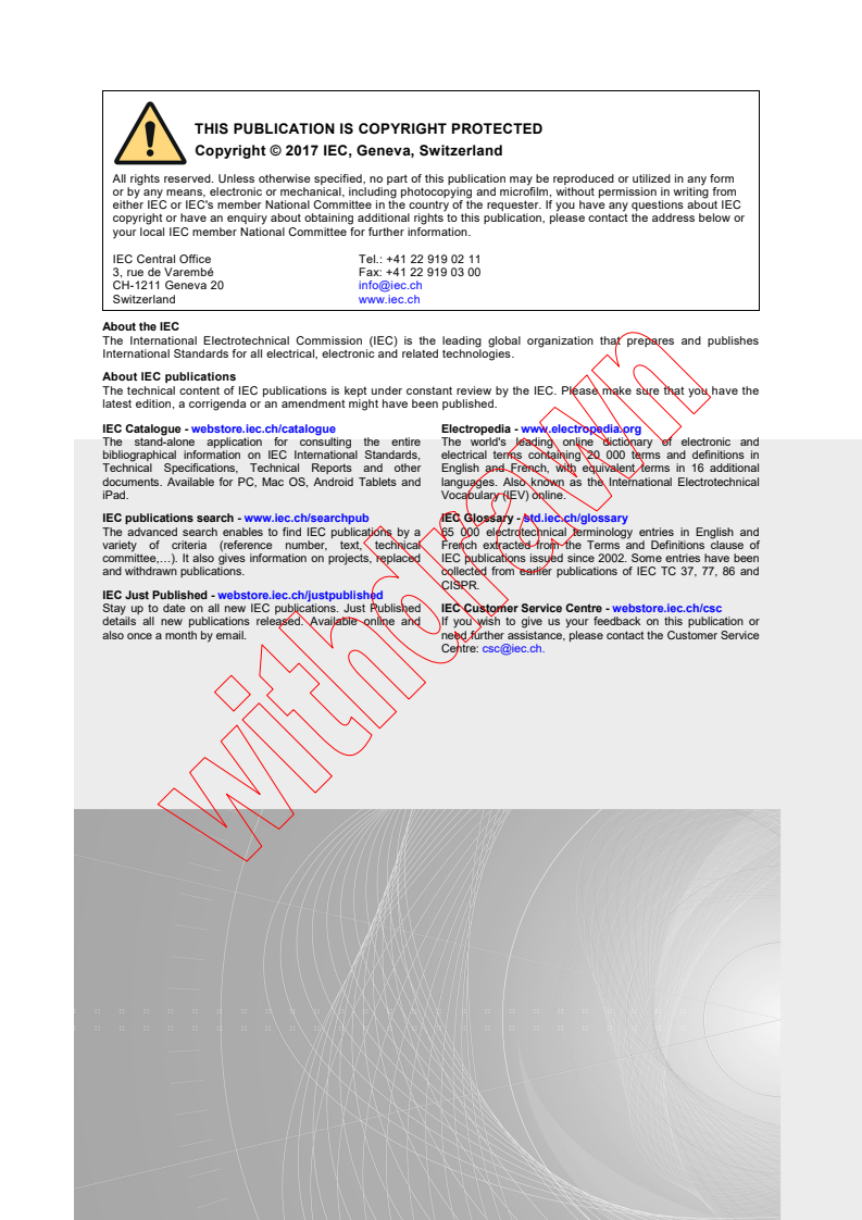 IEC 62604-2:2017 IEC 62604-2:2017 - Surface acoustic wave (SAW) and bulk acoustic wave (BAW) duplexers of assessed quality - Part 2: Guidelines for the use
Released:11/29/2017 - Page 2 preview