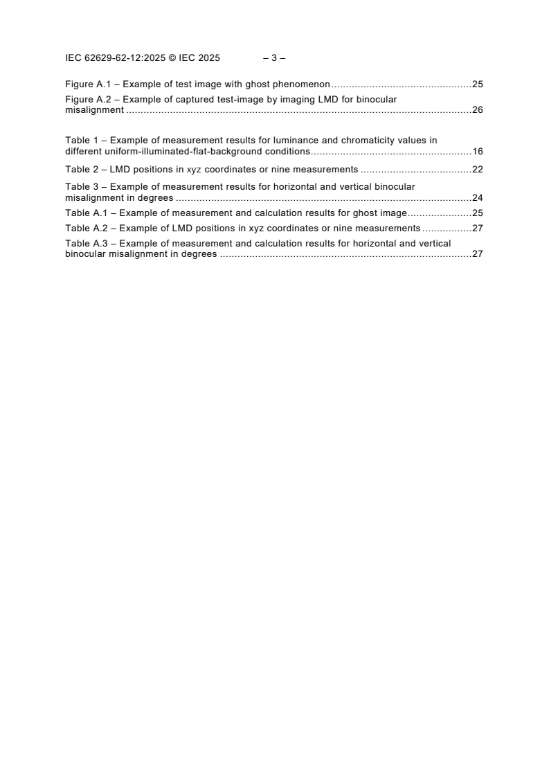 IEC 62629-62-12:2025 IEC 62629-62-12:2025 - 3D displays - Part 62-12: Measurement methods for virtual-image type - Image quality
Released:11. 06. 2025
Isbn:9782832703915 - Page 4 preview