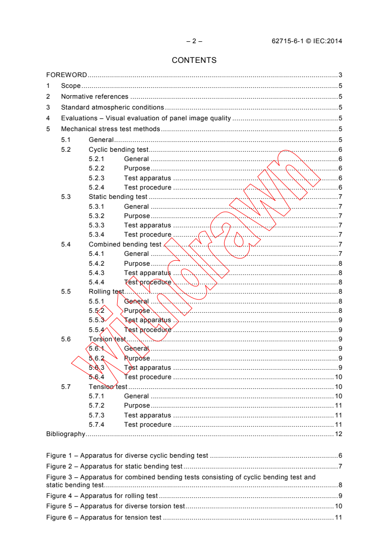 IEC 62715-6-1:2014 IEC 62715-6-1:2014 - Flexible display devices - Part 6-1: Mechanical stress test methods
Released:2/12/2014 - Page 4 preview