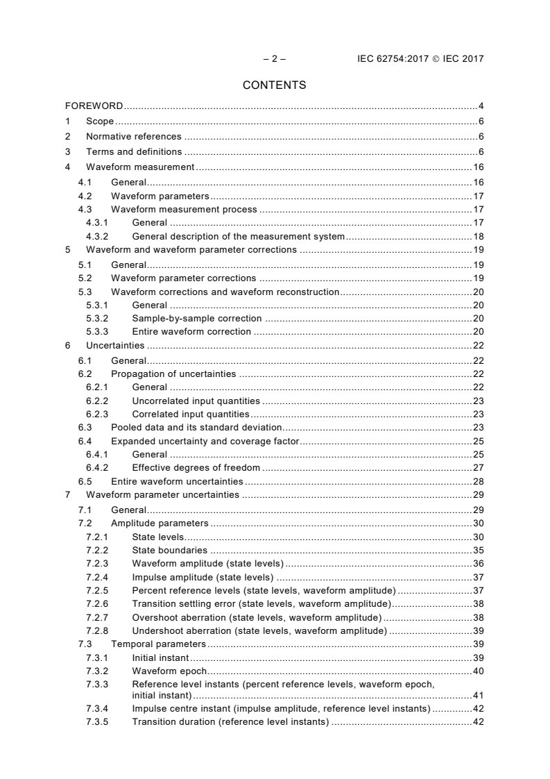 IEC 62754:2017 IEC 62754:2017 - Computation of waveform parameter uncertainties
Released:5/24/2017 - Page 4 preview