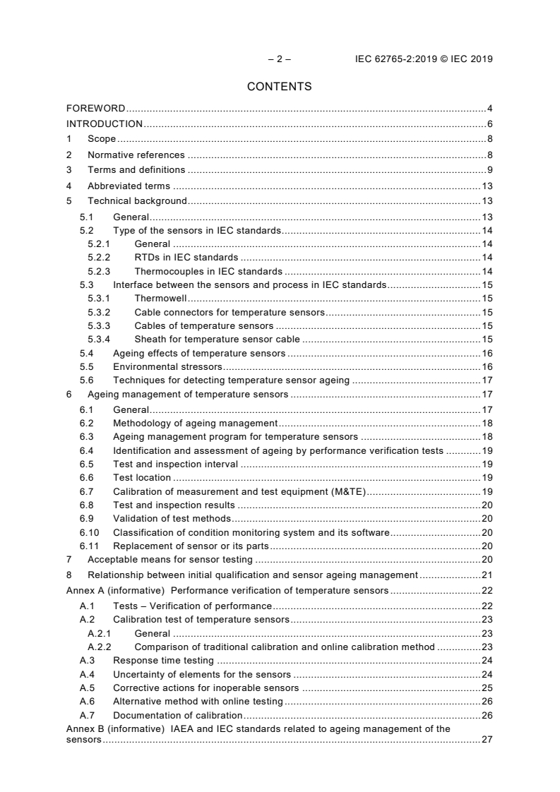 IEC 62765-2:2019 IEC 62765-2:2019 - Nuclear power plants - Instrumentation and control important to safety - Management of ageing of sensors and transmitters - Part 2: Temperature sensors
Released:1/29/2019 - Page 4 preview
