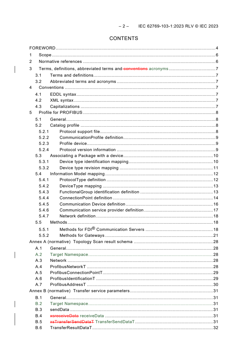IEC 62769-103-1:2023 IEC 62769-103-1:2023 RLV - Field Device Integration (FDI)® - Part 103-1: Profiles - PROFIBUS
Released:4/17/2023 - Page 4 preview