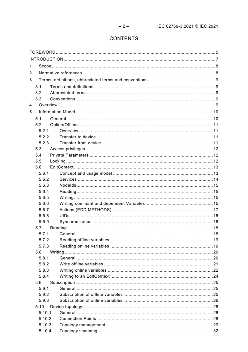 IEC 62769-3:2021 IEC 62769-3:2021 - Field Device Integration (FDI) - Part 3: Server
Released:2/5/2021 - Page 4 preview