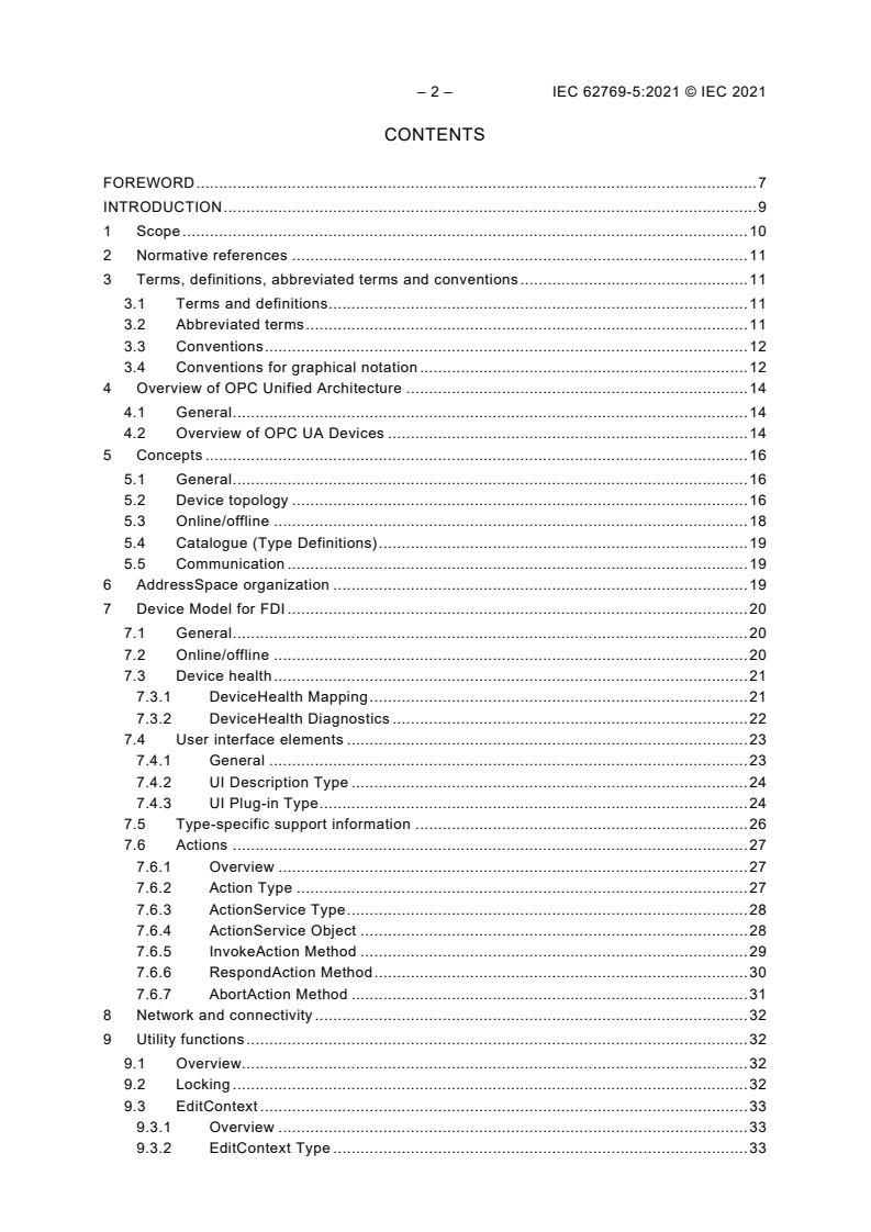IEC 62769-5:2021 IEC 62769-5:2021 - Field Device Integration (FDI) - Part 5: Information Model
Released:2/5/2021 - Page 4 preview