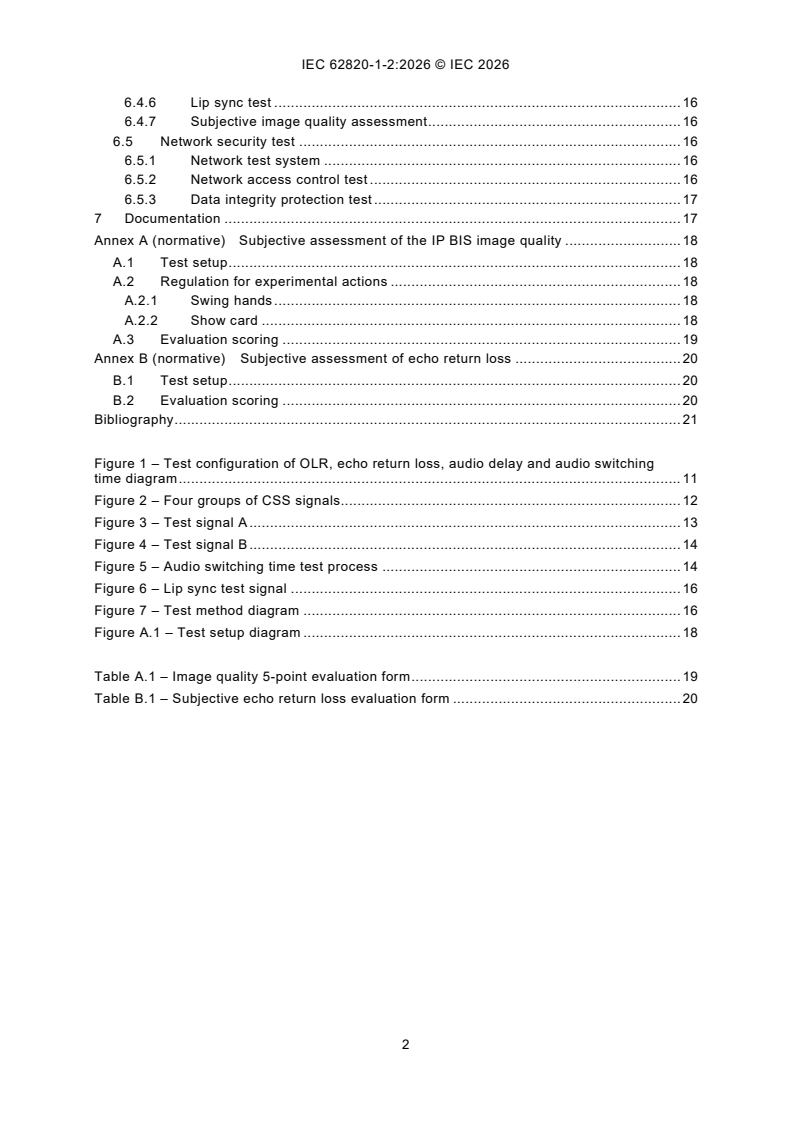 IEC 62820-1-2:2026 iec62820-1-2{ed2.0}en - Building intercom systems - Part 1-2: System requirements - Building intercom systems using the Internet protocol (IP) - Page 4 preview