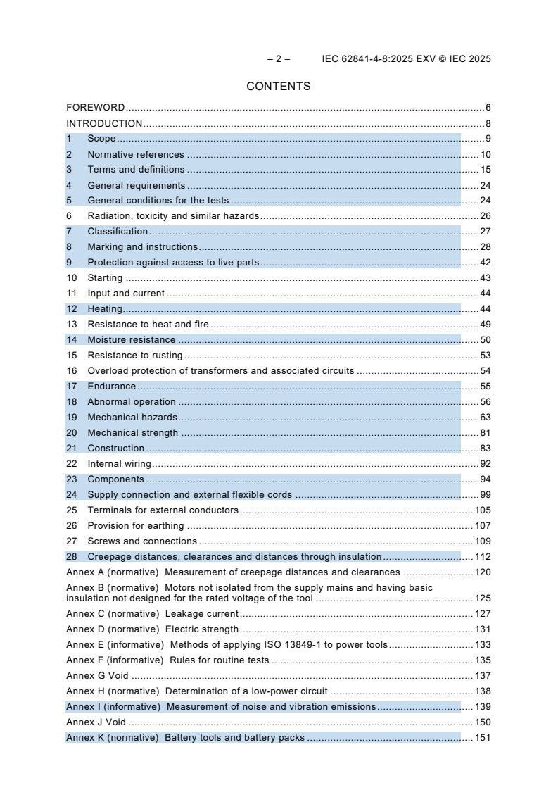 IEC 62841-4-8:2025 IEC 62841-4-8:2025 EXV - Electric motor-operated hand-held tools, transportable tools and lawn and garden machinery - Safety - Part 4-8: Particular requirements for shredders/chippers/31/2025 - Page 4 preview
