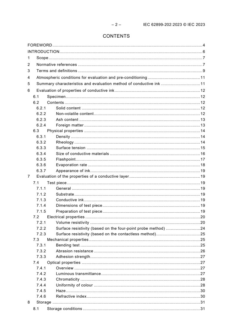 IEC 62899-202:2023 IEC 62899-202:2023 - Printed electronics - Part 202: Materials - Conductive ink
Released:5/2/2023 - Page 4 preview