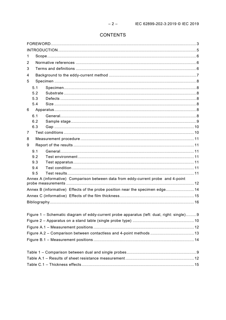 IEC 62899-202-3:2019 IEC 62899-202-3:2019 - Printed electronics - Part 202-3: Materials - Conductive ink - Measurement of sheet resistance of conductive films - Contactless method
Released:1/16/2019 - Page 4 preview