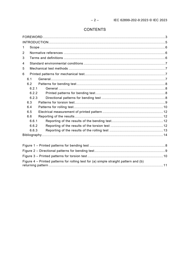 IEC 62899-202-9:2023 IEC 62899-202-9:2023 - Printed electronics - Part 202-9: Materials - Conductive ink - Printed patterns for mechanical test
Released:8/3/2023 - Page 4 preview