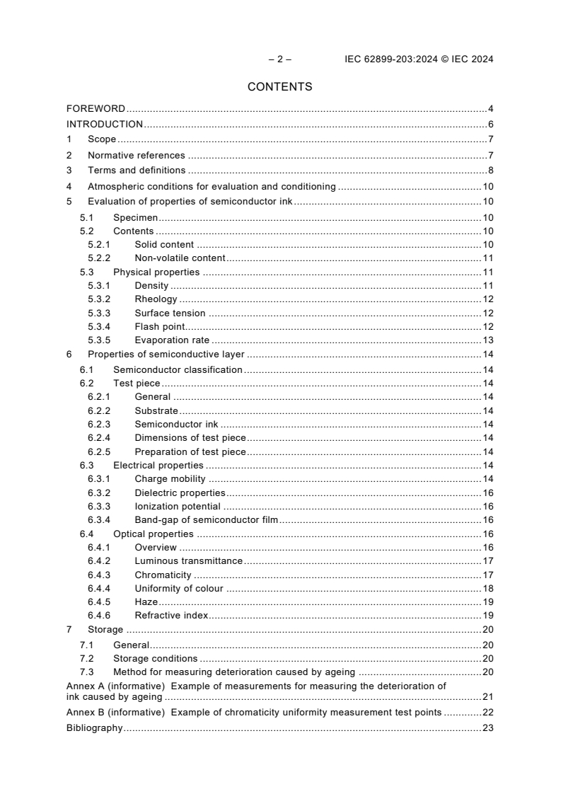 IEC 62899-203:2024 IEC 62899-203:2024 - Printed electronics - Part 203: Materials - Semiconductor ink
Released:5/28/2024 - Page 4 preview