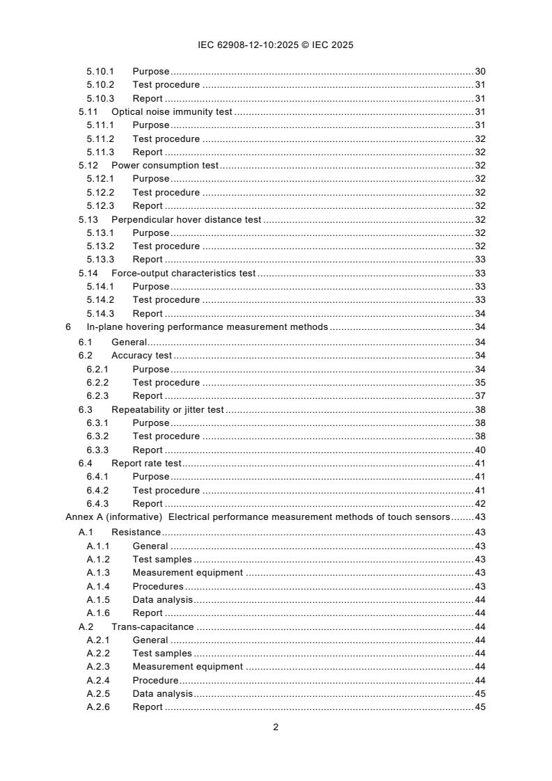 IEC 62908-12-10:2025 IEC 62908-12-10:2025 - Touch and interactive displays - Part 12-10: Measurement methods of touch displays - Touch and electrical performance
Released:12/18/2025
Isbn:9782832709597 - Page 4 preview