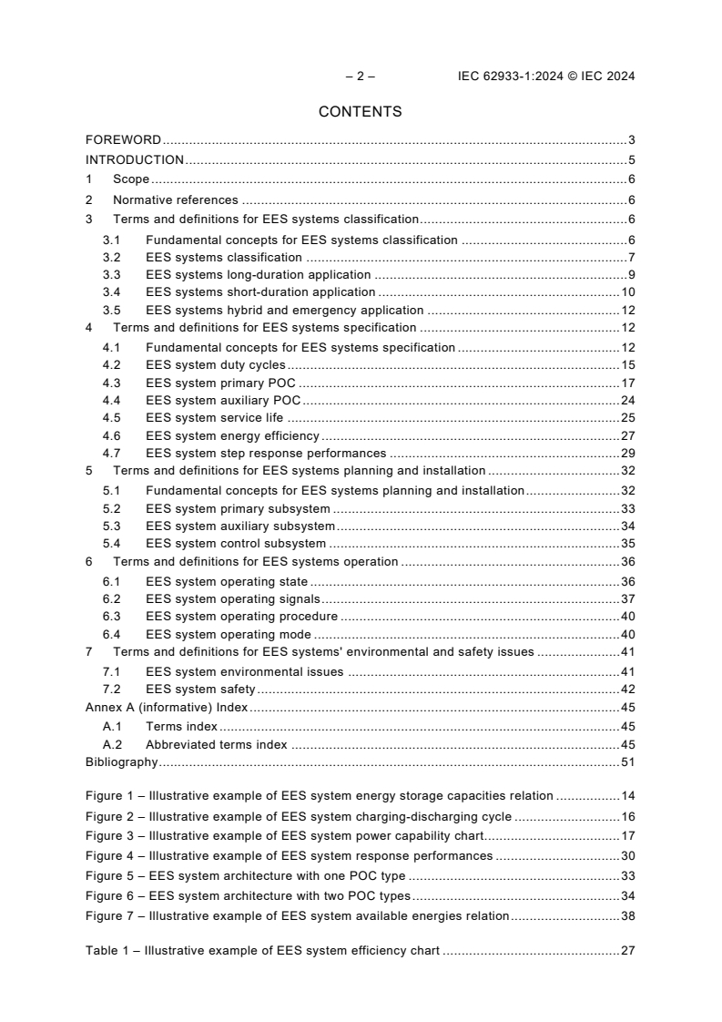IEC 62933-1:2024 IEC 62933-1:2024 - Electrical energy storage (EES) systems - Part 1: Vocabulary
Released:5/15/2024 - Page 4 preview