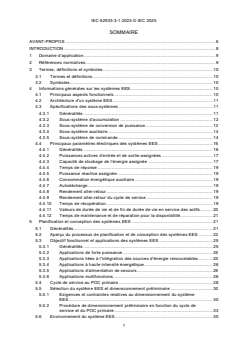 IEC 62933-3-1:2025 - Systèmes de stockage de l’énergie électrique (EES) - Partie 3-1: Planification et évaluation des performances des systèmes de stockage de l’énergie électrique - Spécifications générales
Released:20. 11. 2025
Isbn:9782832708132 - Page 3 preview