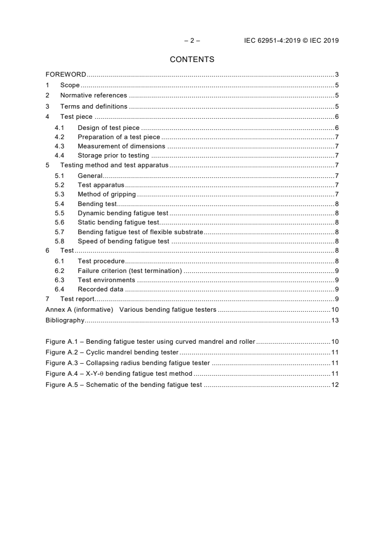 IEC 62951-4:2019 IEC 62951-4:2019 - Semiconductor devices - Flexible and stretchable semiconductor devices - Part 4: Fatigue evaluation for flexible conductive thin film on the substrate for flexible semiconductor devices
Released:2/27/2019 - Page 4 preview