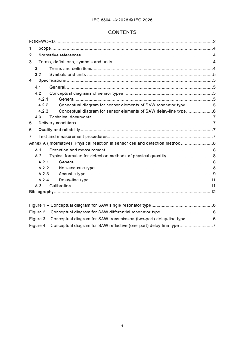 IEC 63041-3:2026 IEC 63041-3:2026 - Piezoelectric sensors - Part 3: Physical sensors - Page 3 preview