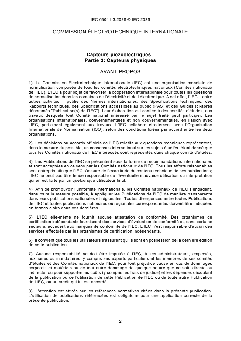 IEC 63041-3:2026 IEC 63041-3:2026 - Capteurs piézoélectriques - Partie 3: Capteurs physiques - Page 4 preview