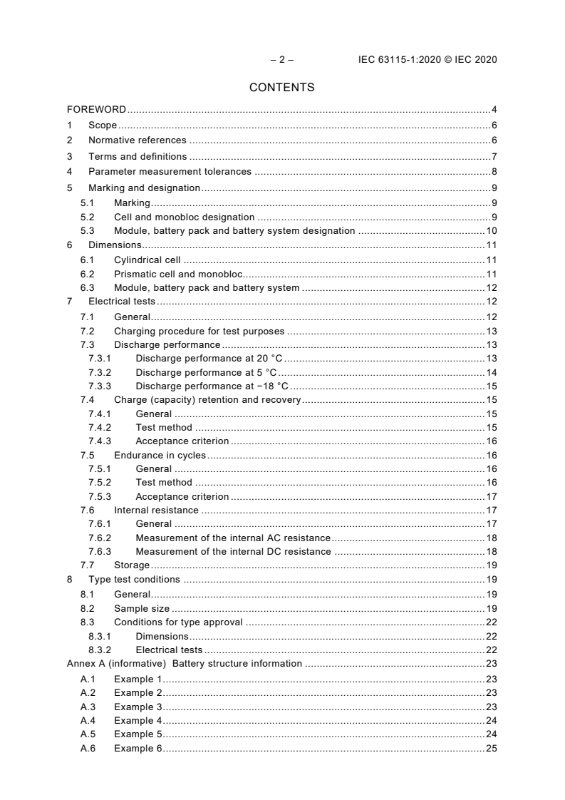 IEC 63115-1:2020 IEC 63115-1:2020 - Secondary cells and batteries containing alkaline or other non-acid electrolytes - Sealed nickel-metal hydride cells and batteries for use in industrial applications - Part 1: Performance
Released:1/20/2020 - Page 4 preview