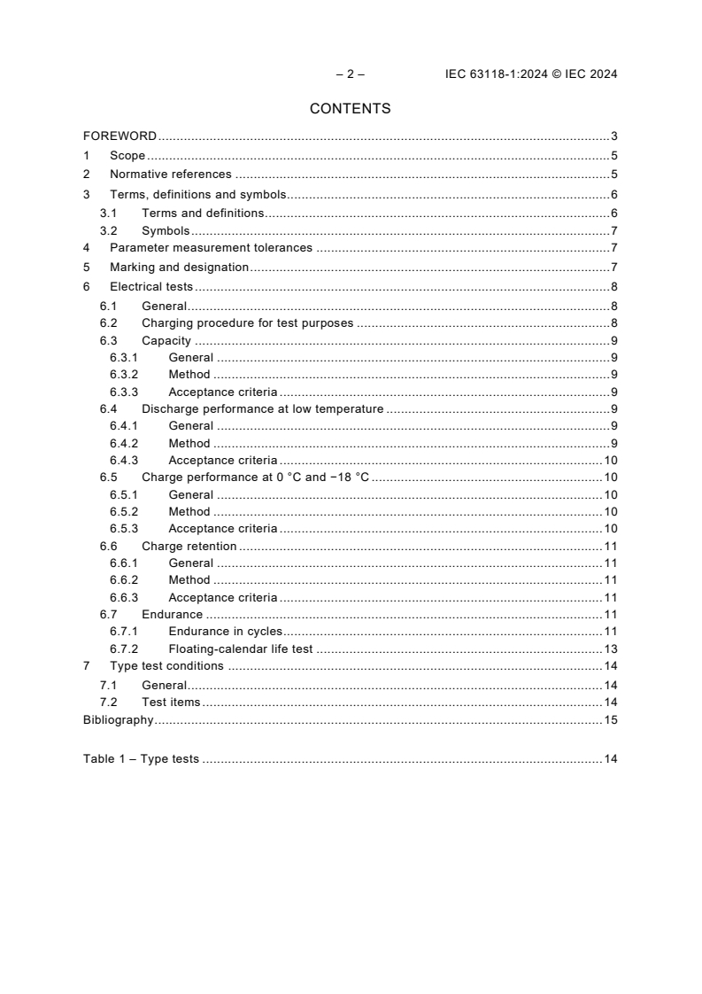 IEC 63118-1:2024 IEC 63118-1:2024 - 12 V lithium-ion secondary batteries for automotive starting, lighting, ignition (SLI) applications and auxiliary purposes – Part 1: General requirements and methods of test
Released:2/21/2024 - Page 4 preview