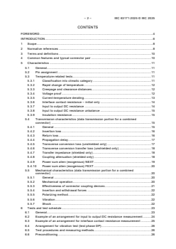 IEC 63171:2025 - Connectors for electrical and electronic equipment - Shielded or unshielded free and fixed connectors for balanced single-pair data transmission with current-carrying capacity - General requirements and tests
Released:14. 04. 2025
Isbn:9782832703373 - Page 4 preview