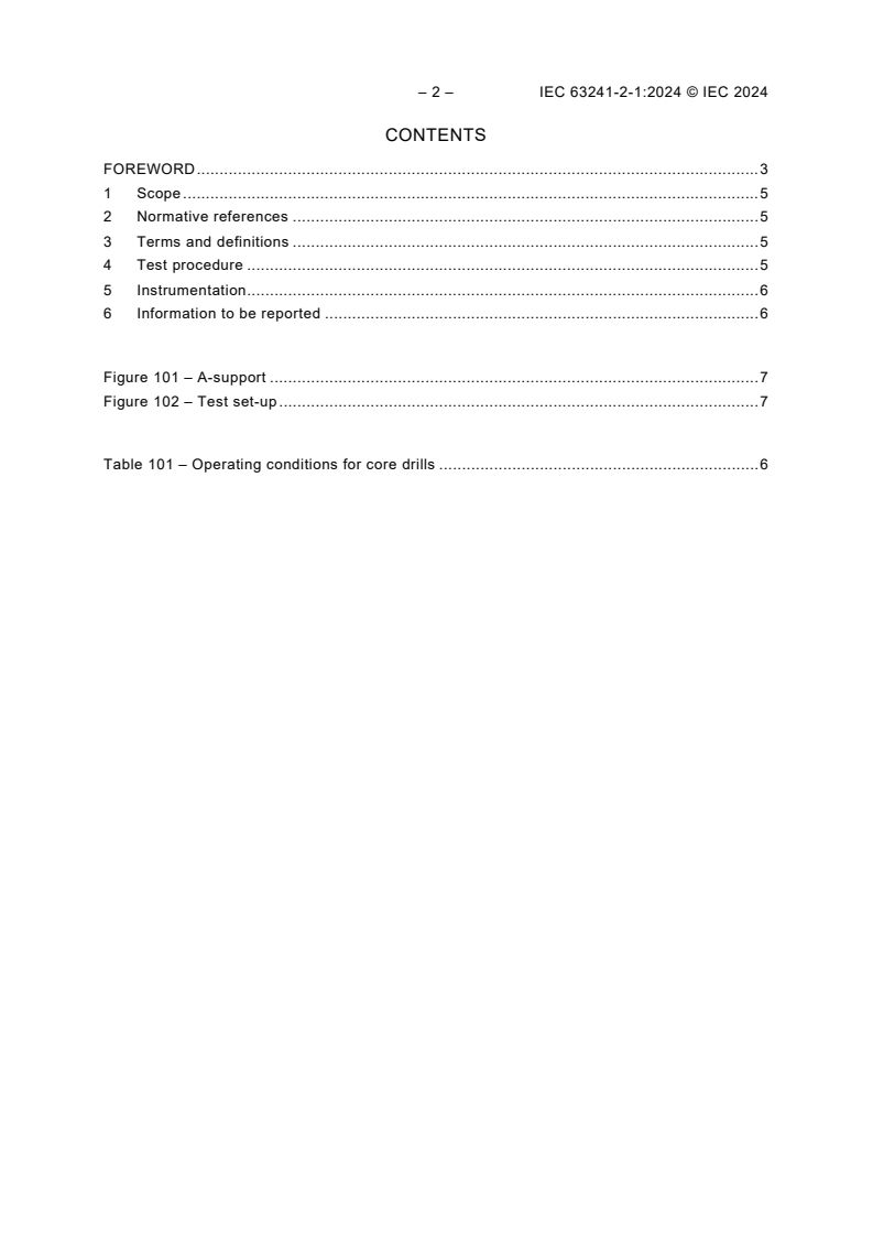 IEC 63241-2-1:2024 IEC 63241-2-1:2024 - Electric motor-operated tools - Dust measurement procedure - Part 2-1: Particular requirements for hand-held core drills
Released:6/12/2024 - Page 4 preview