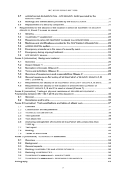 IEC 63322:2025 IEC 63322:2025 - Security of ME equipment containing high-activity sealed radioactive sources
Released:28. 07. 2025
Isbn:9782832705308 - Page 4 preview